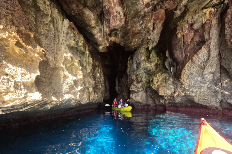 Cala en Porter: Menorca grotten kajaktocht &amp; GoPro foto&#039;s