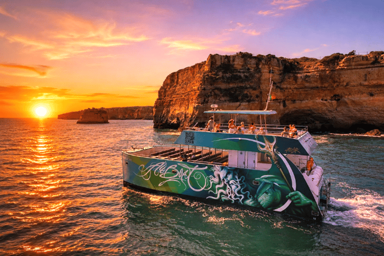 Catamaran Benagil Sunset