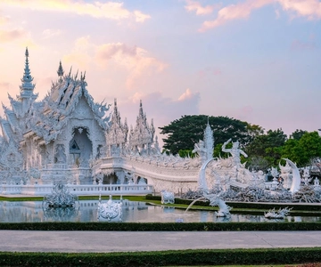 Chiang Mai: Lalita Cafe & White, Blue, Big Buddha Temples