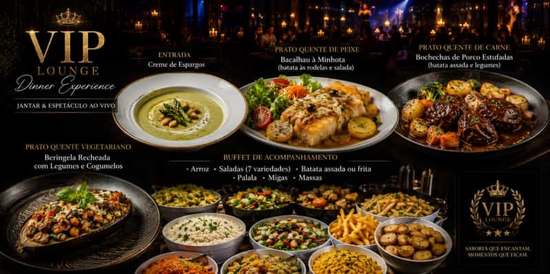 VIP Lounge Dinner and Nightlife Experience Lisbon