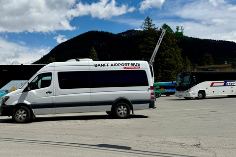 Do aeroporto de Calgary para Banff | Autocarro partilhado do aeroporto.