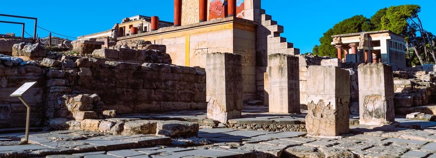 Crète : Palais de Knossos, visite des vignobles et de l'huile d'olive avec déjeuner