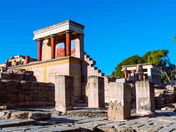 Creta: Visita al Palacio de Cnosos, Bodega y Aceite de Oliva con Almuerzo
