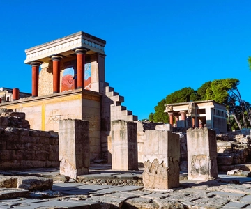 Crete: Knossos Palace, Winery & Olive Oil Tour with Lunch