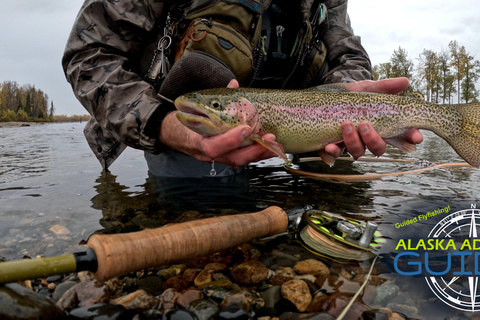 Anchorage: Full-day guided fly-fishing with Hotel Pickup