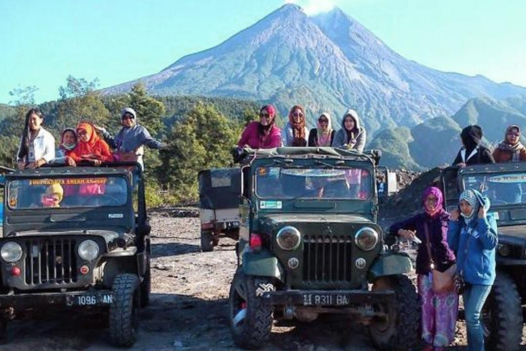 Mount Merapi Jeep Adventure: Thrilling Off-Road Tour Merapi Jeep Sunrise and Borobudur Tour