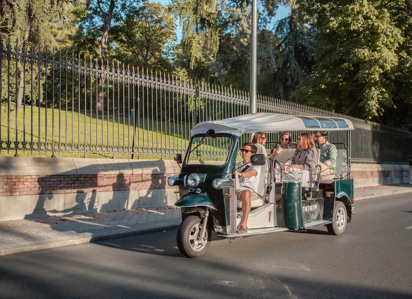 Madrid: Privat byrundtur i øko-tuk-tuk