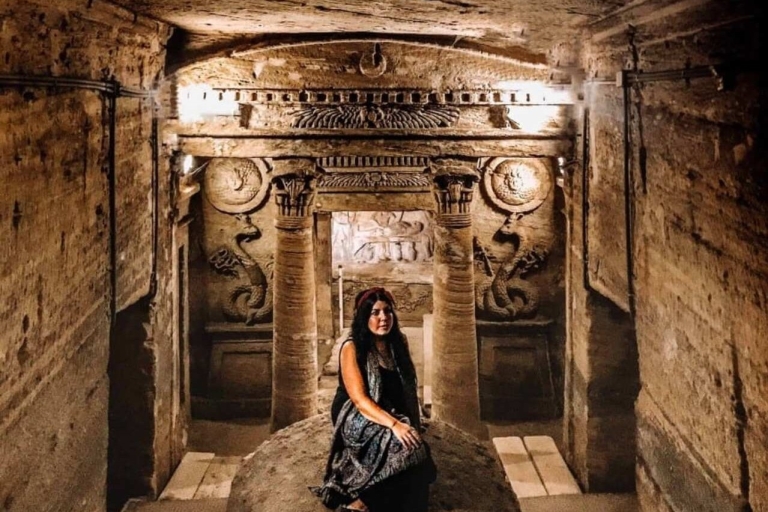 Visite guidée féminine avec les catacombes et la bibliothèque d'Alexandrie