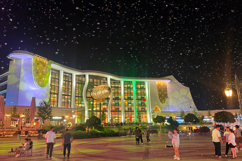 From Side: Land of Legends Night Show with Transfer