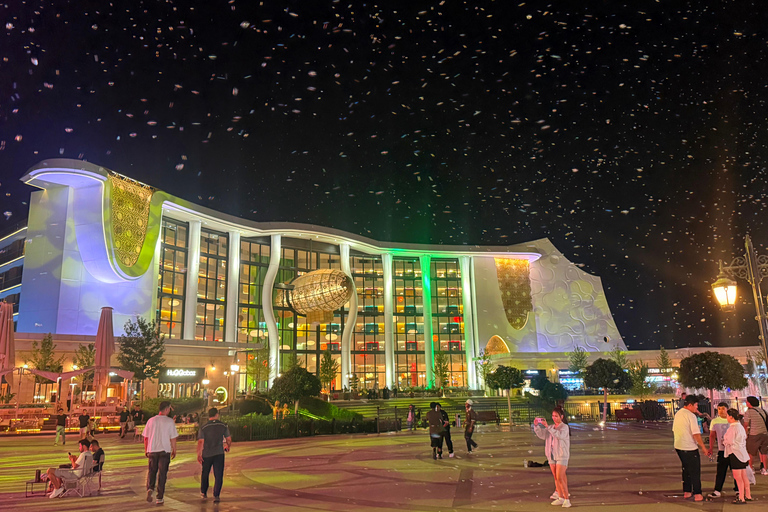 From Side: Land of Legends Night Show with Transfer
