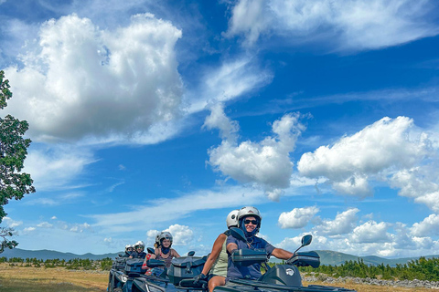 Split: Dalmatian Quad Tour with River Swimming & Picnic Single Rider Option