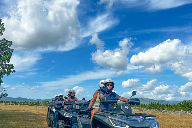 Split: Dalmatian Quad Tour with River Swimming & Picnic Single Rider Option