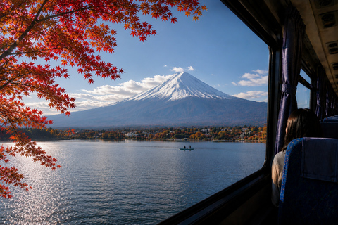 Japan Route 1 - Tokyo to Mt.Fuji to Kyoto One-Way Day Tour Purchase additional luggage allowance