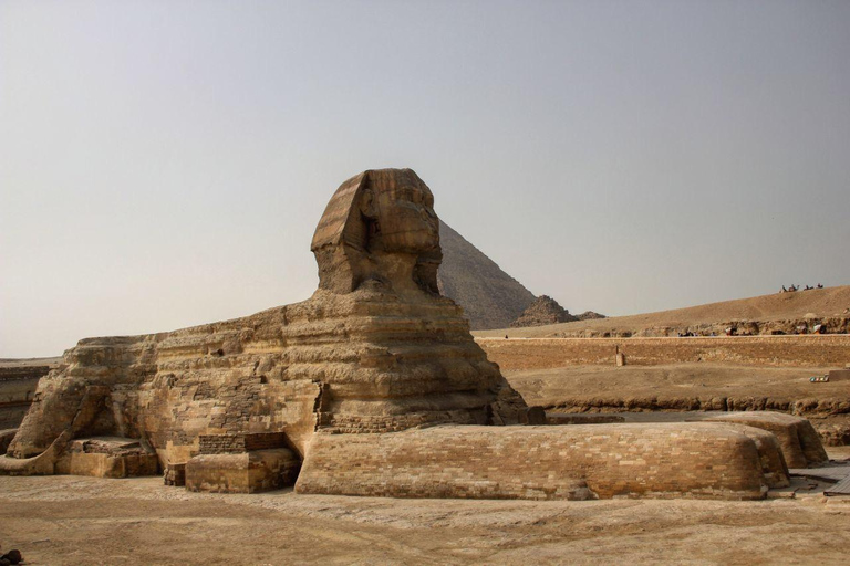 Sharm El Sheikh: Day Trip to Cairo, Pyramids, Sphinx & GEM Museum by bus Get into the Giza Pyramids, Sphinx, and old Egyptian Museum