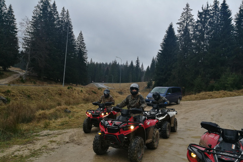 Snöskoter-, ATV- eller buggy-tur från Bukarest