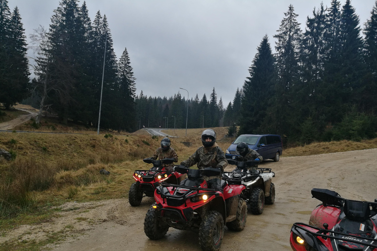 Wycieczka skuterem śnieżnym, ATV lub buggy z BukaresztuPrywatny skuter śnieżny