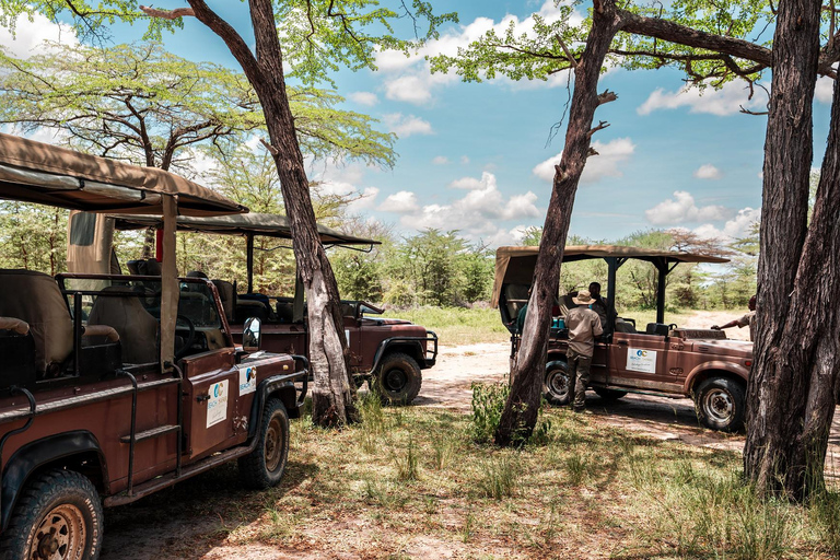 Depuis Zanzibar : Safari de nuit dans le Selous G.R. avec volssafari partagé