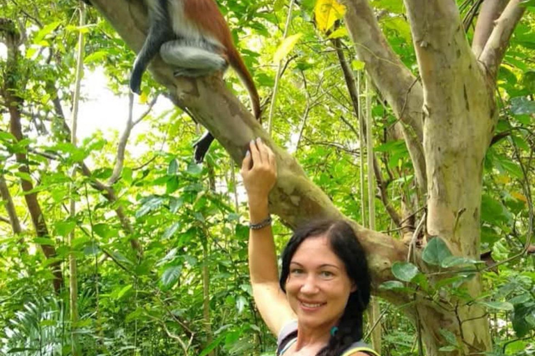 Zanzibar: Jozani Forest och Salaam Cave TourZanzibar: Jozani-skogen och Salaam-grottan