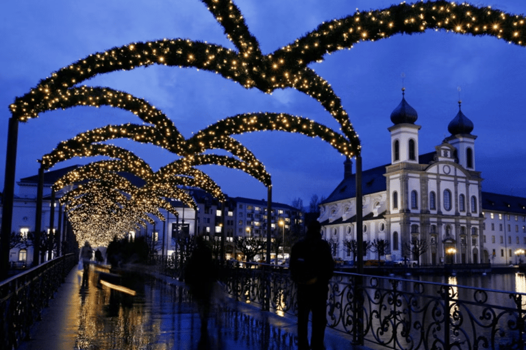 卢塞恩：圣诞火车城市之旅英语导览