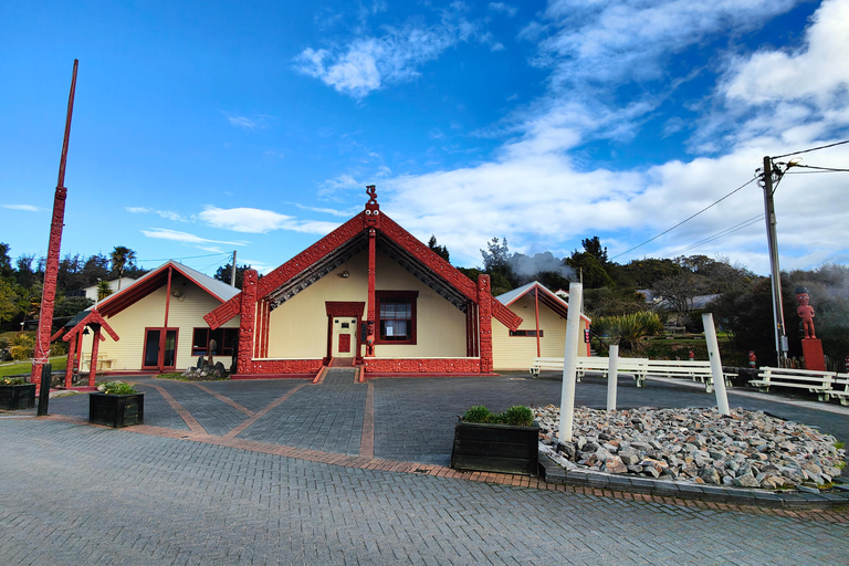 From Tauranga: Rotorua Maori Village Tour with Hangi Lunch