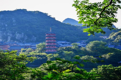 Guilin: Diecai Hill Scenic Area Entry Ticket(Optional Guide) Admission Ticket + pick up/drop off servie