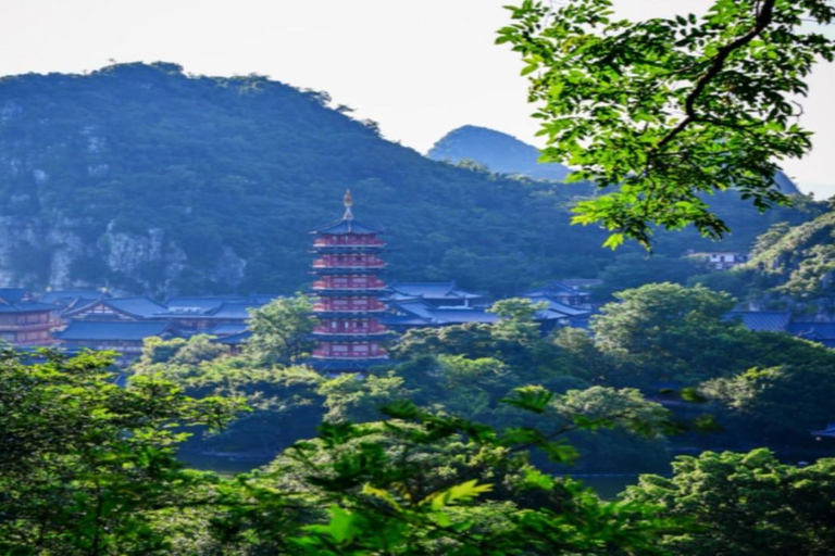 Guilin: Diecai Hill Scenic Area Entry Ticket(Optional Guide) Admission Ticket + pick up/drop off servie