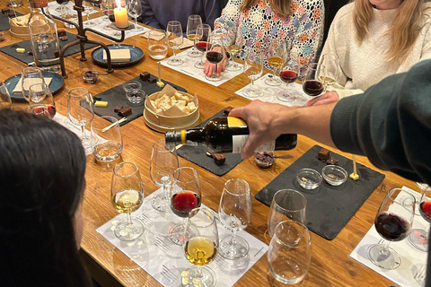 Cours sur le vin de Porto avec dégustation et accords de 5 vins de Porto