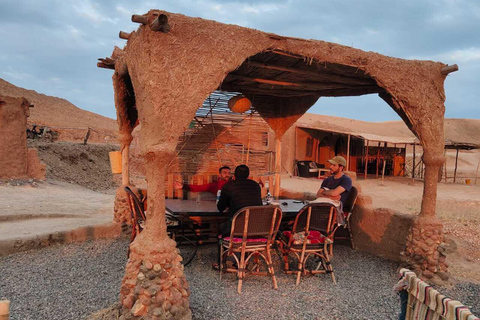 Marrakech: Camel & Quad Bike Tour with Sunset, Dinner & Show Marrakech: Quad Biking, Camel Ride, and Dinner in Agafay