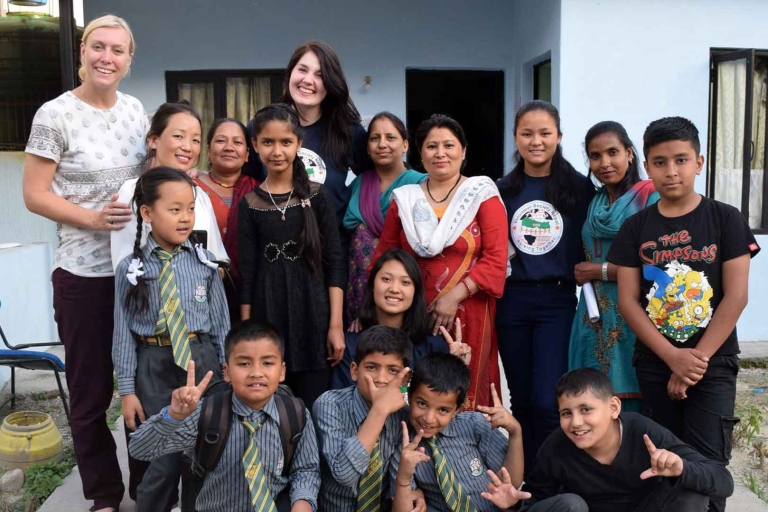 1 journée de bénévolat dans un orphelinat à Katmandou