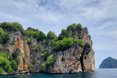 Khao Lak: Barco tradicional a la bahía de Phang Nga y la isla de Hong