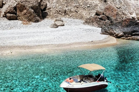 Zakynthos: Private Speedboat Rental - No Licence required Standard Speedboat 4-Hour Rental