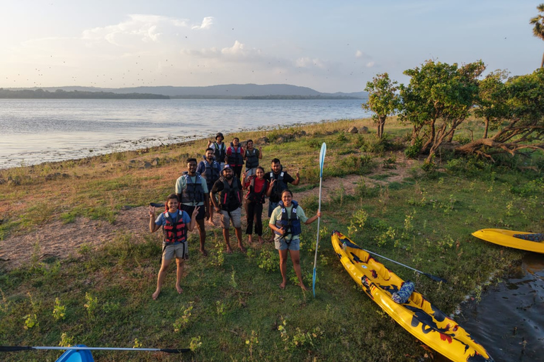 From Sigiriya: Kayaking Through Floating Flowers at Kanthale