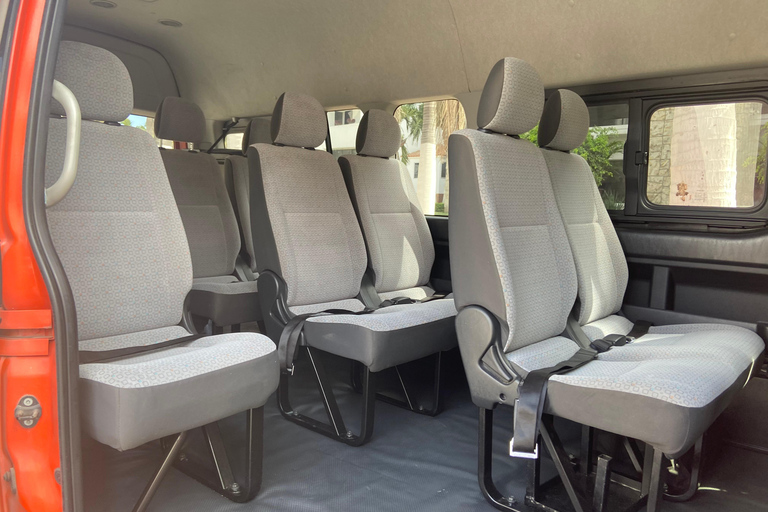 Luchthaventransfer: Cancún Luchthaven naar Cancún HotelsLuchthaventransfer: Luchthaven Cancún naar Playa &amp; Costa Mujeres