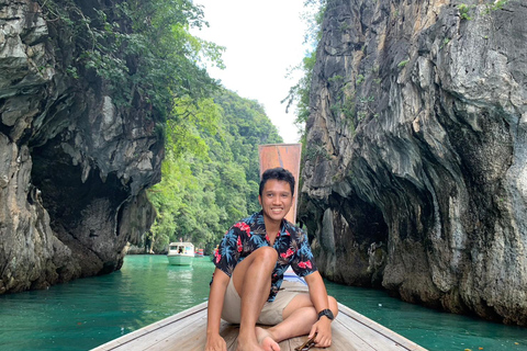 Krabi: tour privato in barca delle isole HongKrabi: tour privato in barca a coda lunga delle Isole Hong