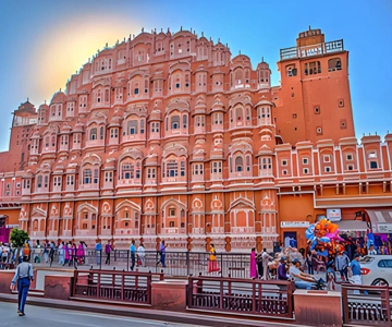 Da Delhi: Tour panoramico di Jaipur con servizio di prelievo in hotel