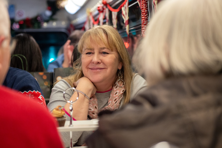 لندن: جولة أضواء الكريسماس والوجبات الخفيفة