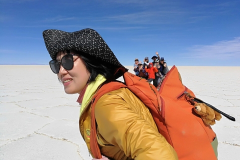 Uyuni: Tagestour zu den Uyuni Salt Flats + Atardecer y Mittagessen