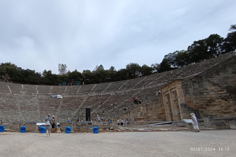 Corinth Canal Cruise, Epidaurus, and Nafplio Private Tour Canal views and photo stop, Mycenae, Epidaurus and Nafplio
