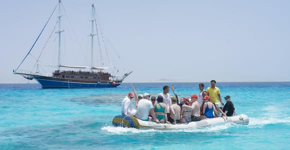 Marsa Alam: Pirates Premium Boat to turtle bay with lunch