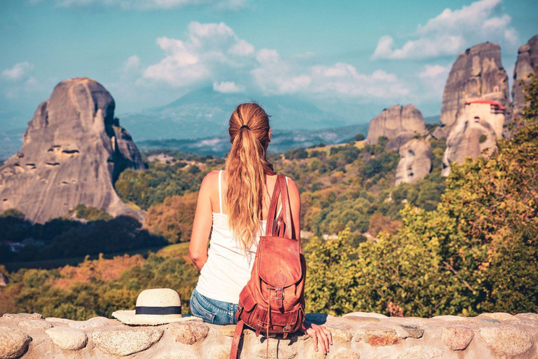 Meteora: Monasteries Tour, Lunch, and Athens Transfer Option Meteora Tour with Lunch and Roundtrip Athens Transportation