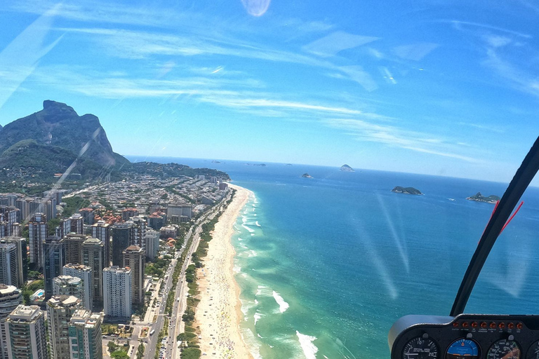 Passeio particular de helicóptero - Rio de janeiro em 20minPasseio de helicóptero privado - 20min (com transfer)