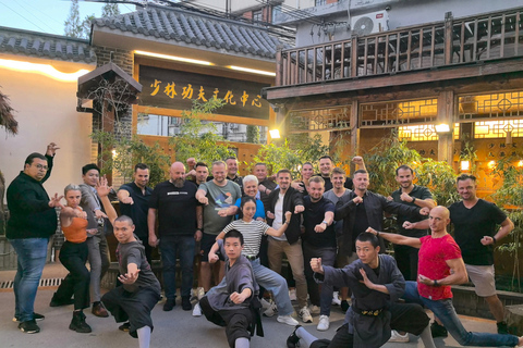 Shanghai: Shaolin Kung Fu Class with a Master 1.5 hours · Dynamic and static exercises