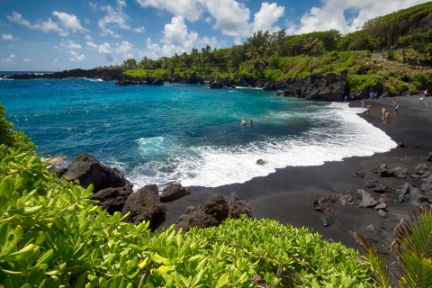 Maui: visite guidée de la route privée vers Hana en boucle complèteVisite avec point de rencontre