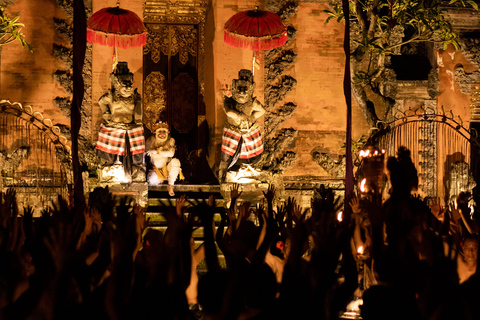 Bali : Ubud Kecak et spectacle de danse du feu BilletsDanse du feu Kecak (samedi) au temple Desa lan Puseh