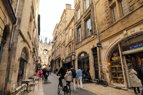 Bordeaux med gruscykel : Historiskt centrum &amp; vingårdar