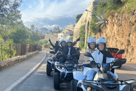 NICE BY ELECTRIC QUAD:panoramic tour from Nice with snack