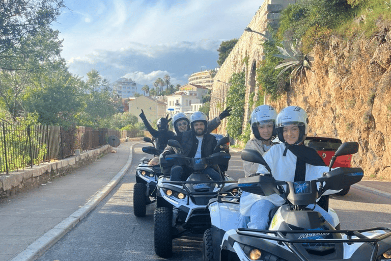 NICE BY ELECTRIC QUAD:panoramic tour from Nice with snack