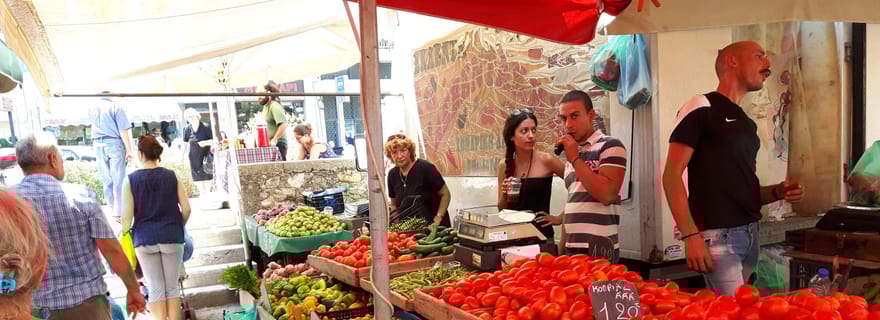 Expérience du marché ouvert de Réthymnon : depuis Réthymnon, Bali et Panormo
