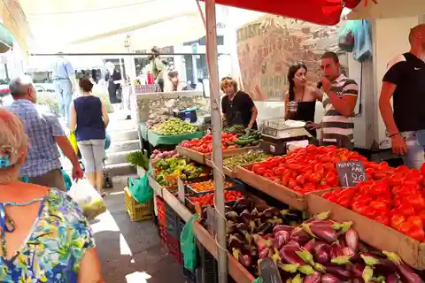 Città di Rethymno: Mercato Aperto (Da Rethymno Bali e Panormo)