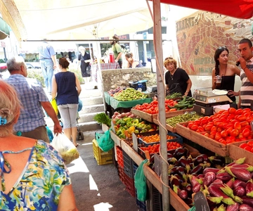 Ciudad de Rethymno: Mercado Abierto (Desde Rethymno Bali y Panormo)